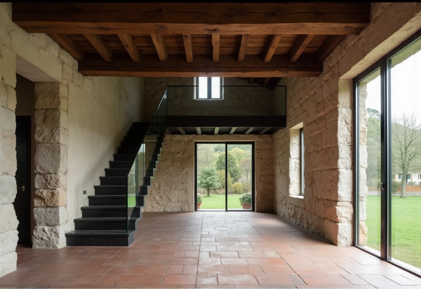 Casa tra le travi, ristrutturazione Thiene